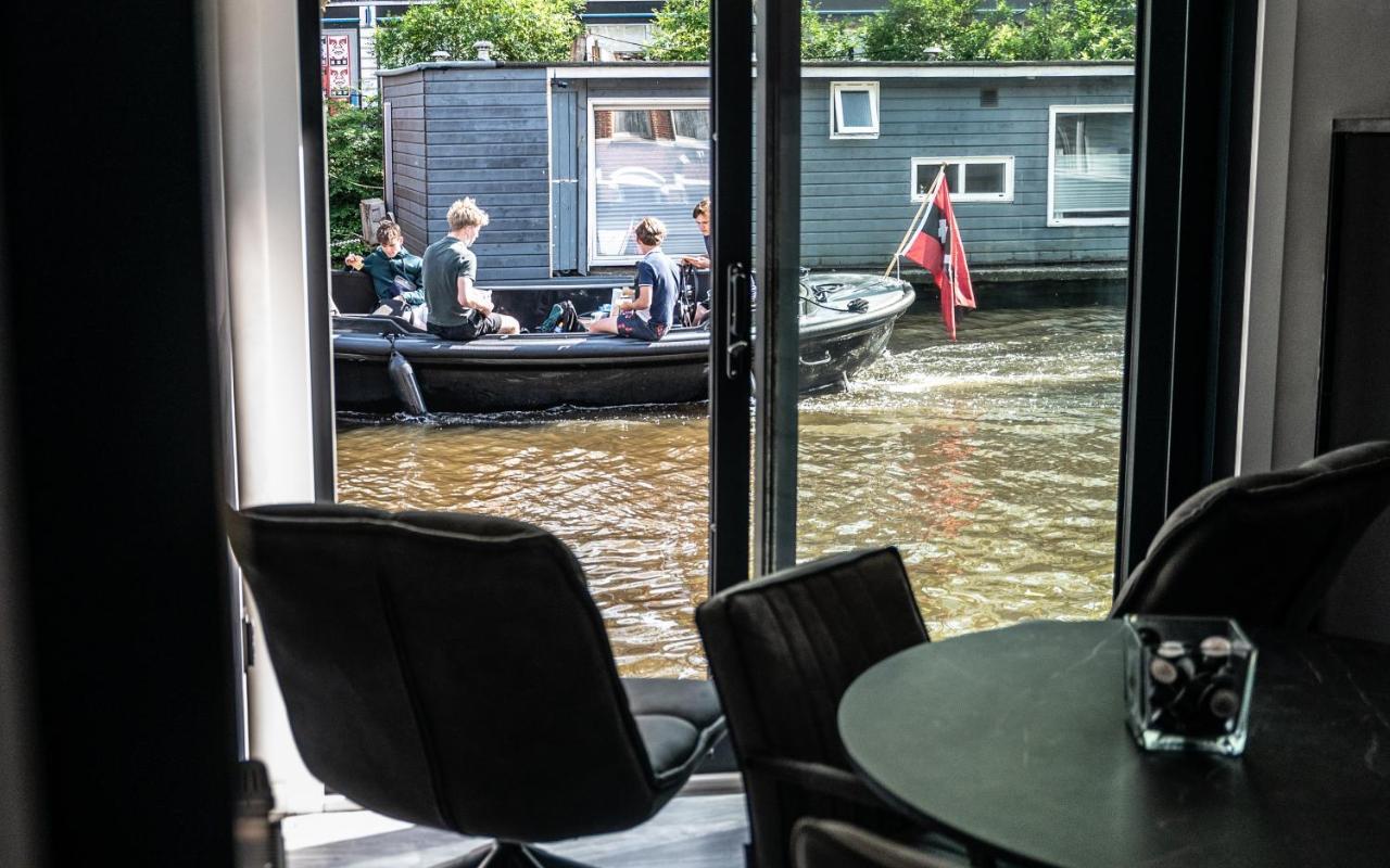 مبيت وإفطار Amsterdam-Houseboat-Amstel المظهر الخارجي الصورة